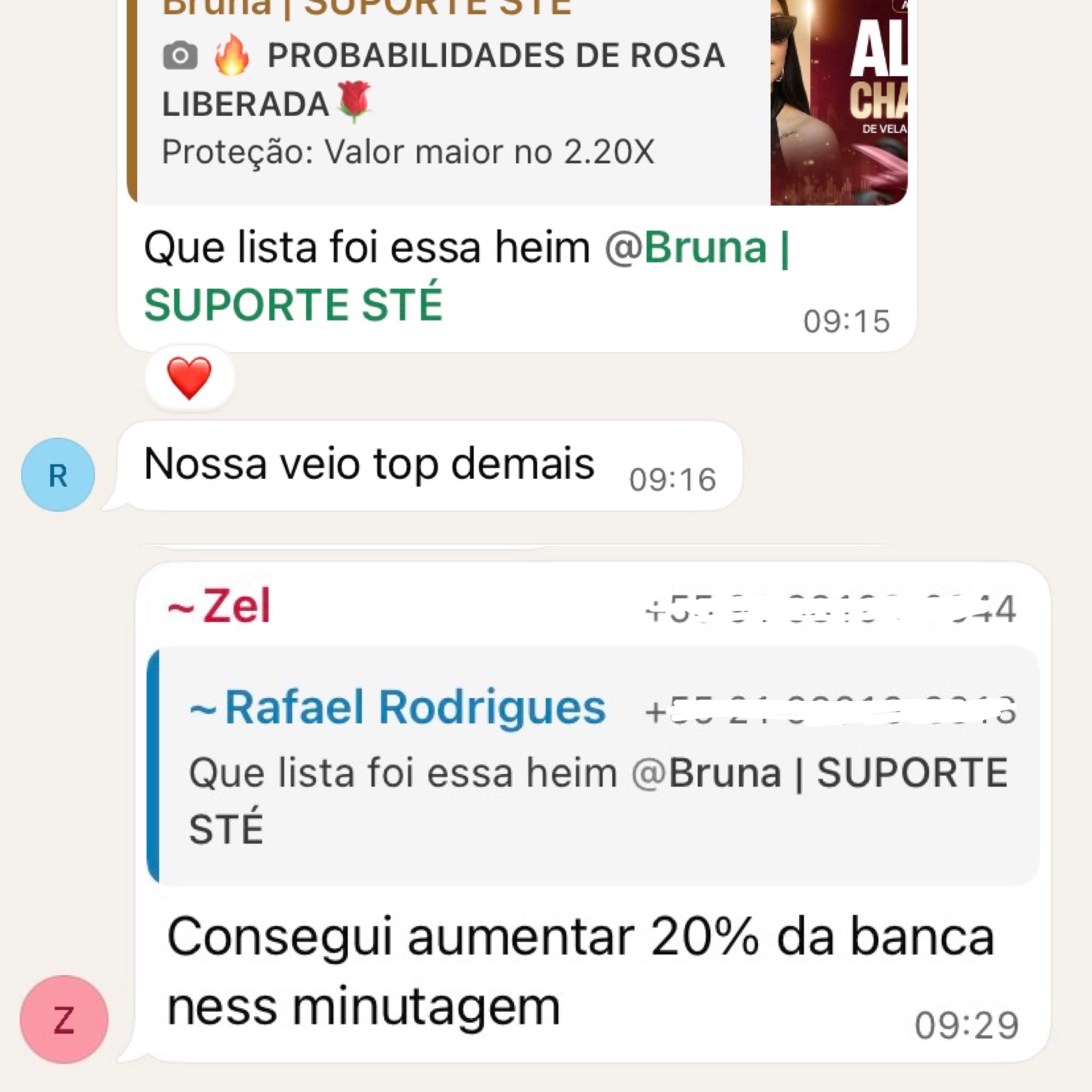 Depoimento real 29 enviado por integrante da comunidade da Sté Aviator